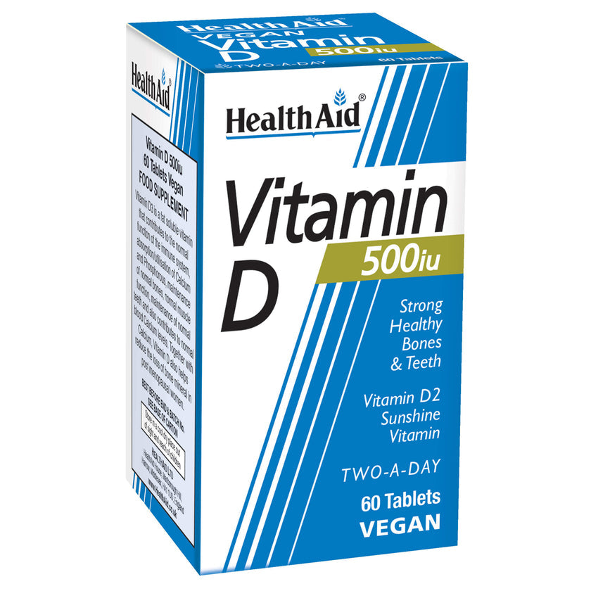 HealthAid Vitamin D 500iu Tablets