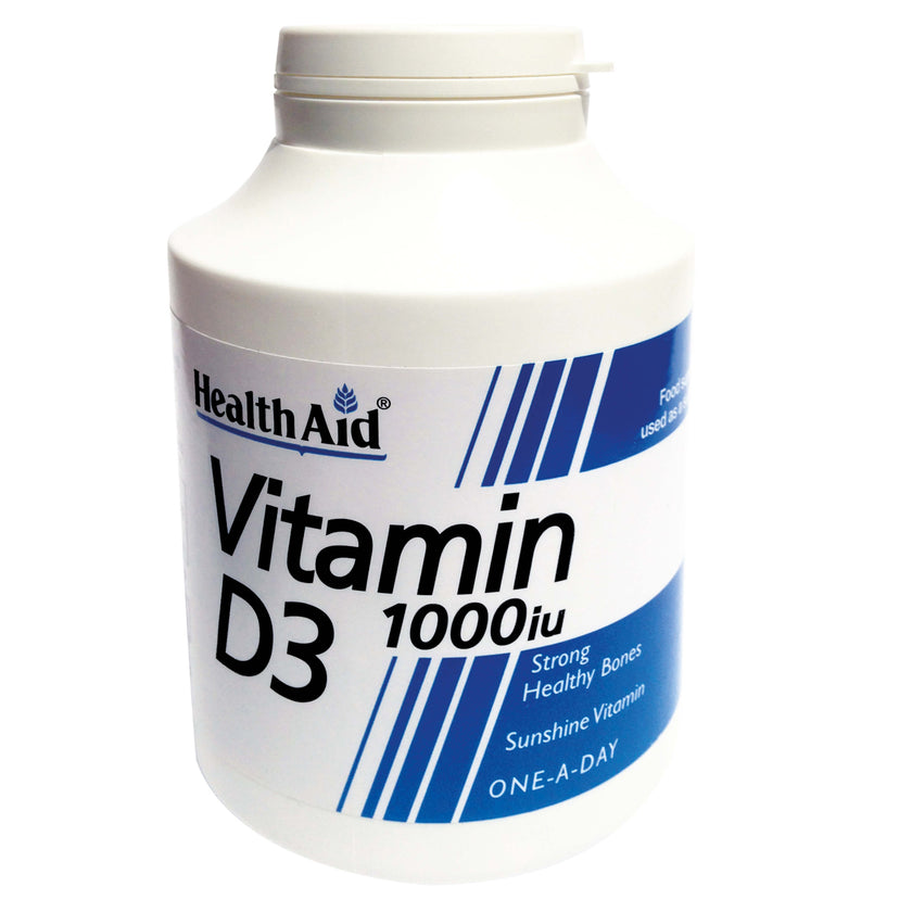 HealthAid Vitamin D3 1000iu Tablets