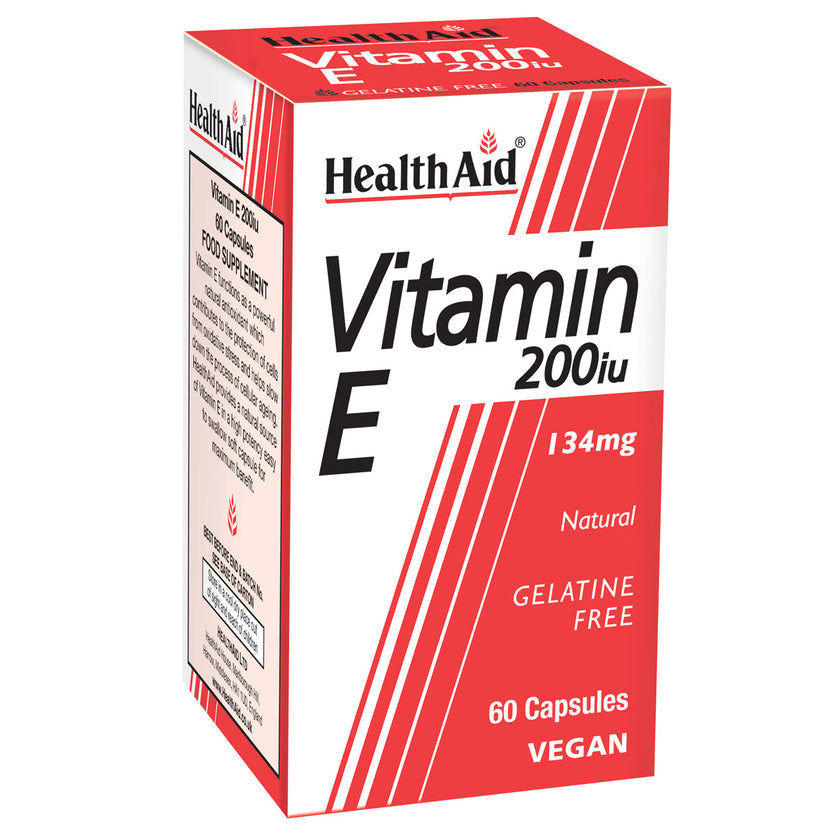 HealthAid Vitamin E 200iu Vegicaps