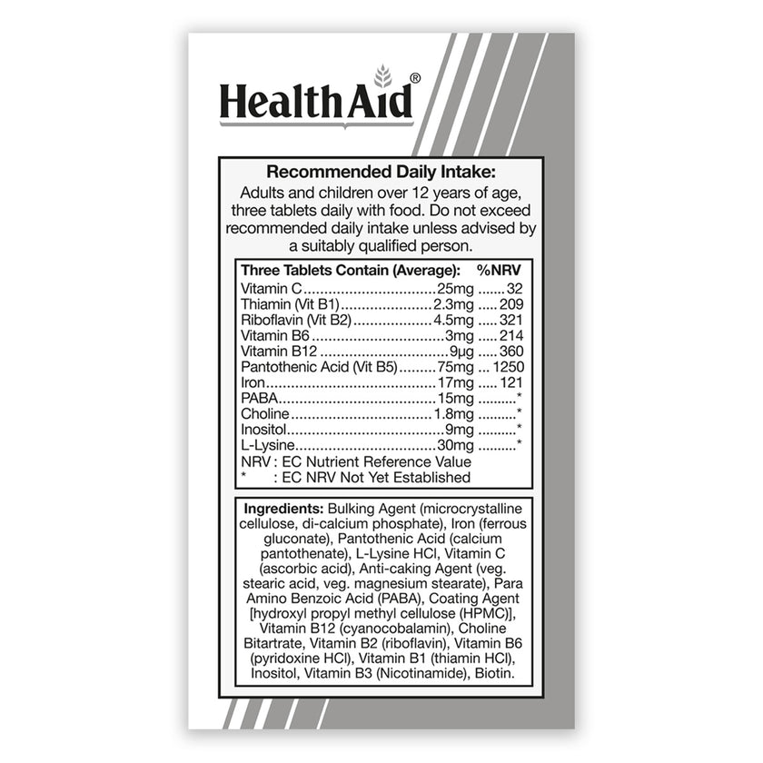 HealthAid Iron Formula Plus Tablets