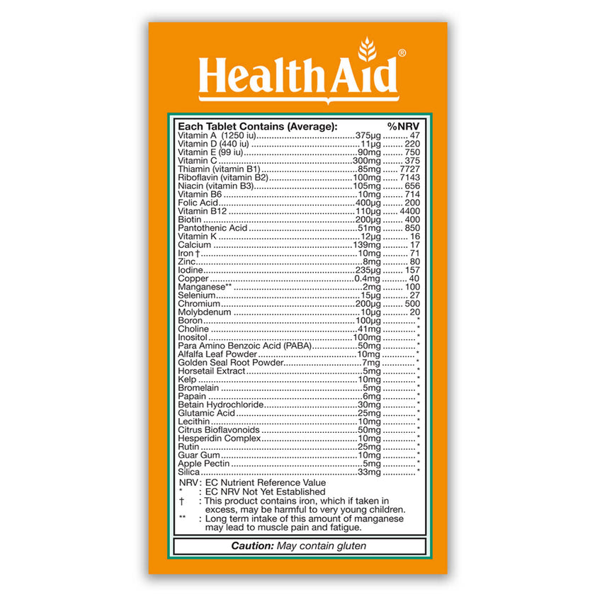 HealthAid Healthy Mega® - Prolonged Release Tablets
