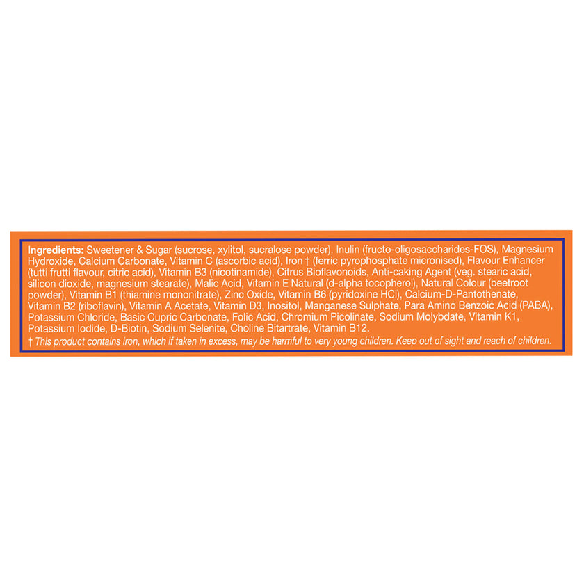 HealthAid Junior-vit® - Chewable (Tutti-fruity Flavour) Tablets