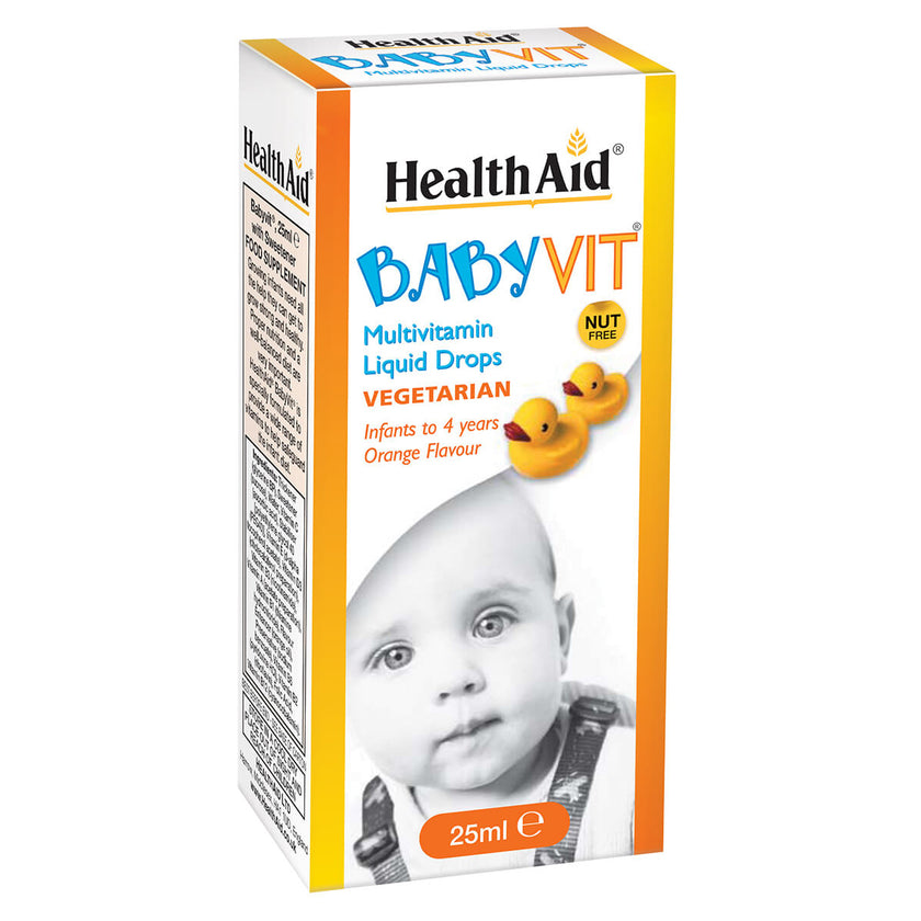 HealthAid Baby Vit® - Orange Flavour Drops