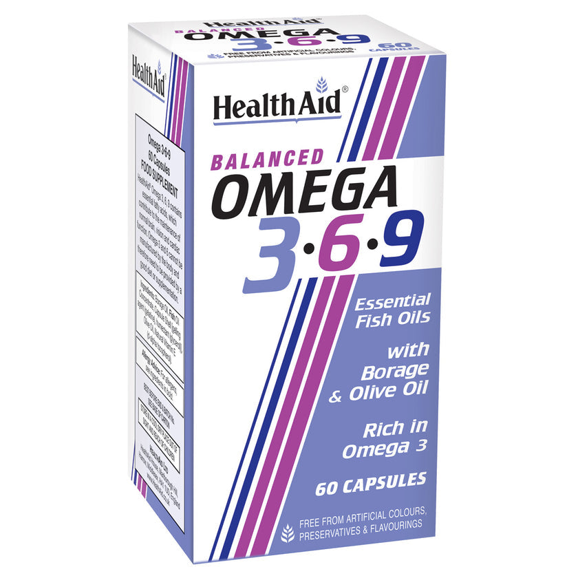 HealthAid Balanced Omega 3 - 6 - 9 Capsules