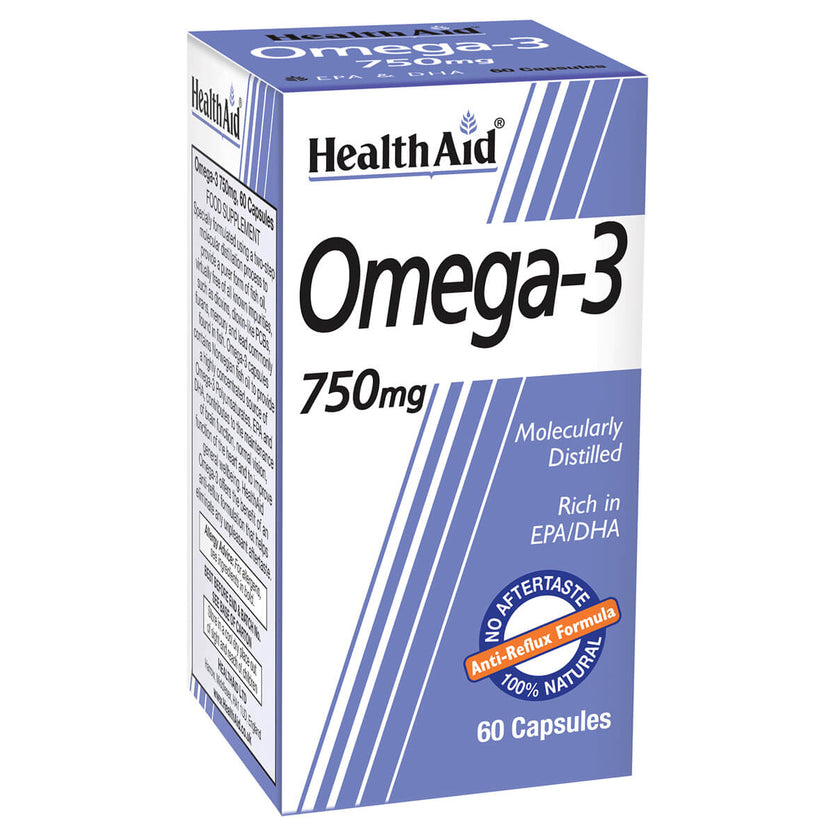 HealthAid Omega 3 750mg Capsules