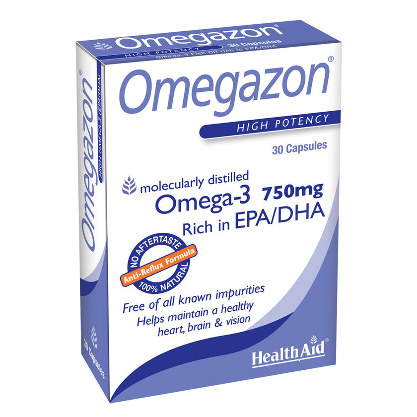 HealthAid Omegazon (Omega 3 Fish Oil) Capsules