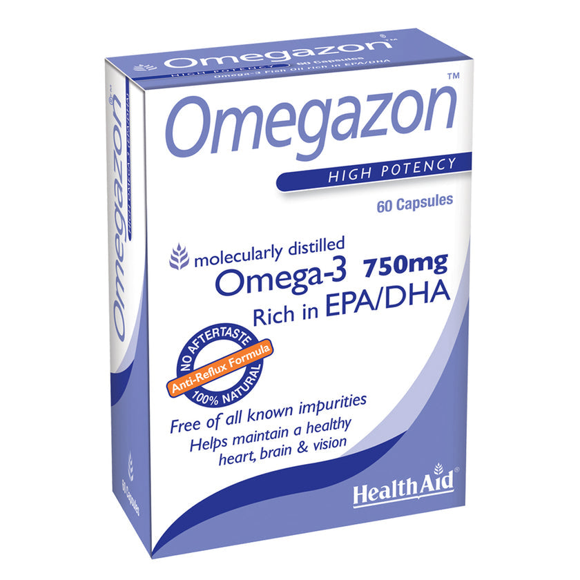 HealthAid Omegazon (Omega 3 Fish Oil) Capsules