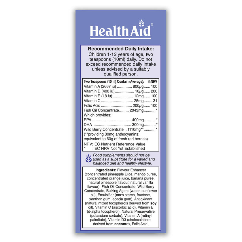 HealthAid KidzOmega Liquid