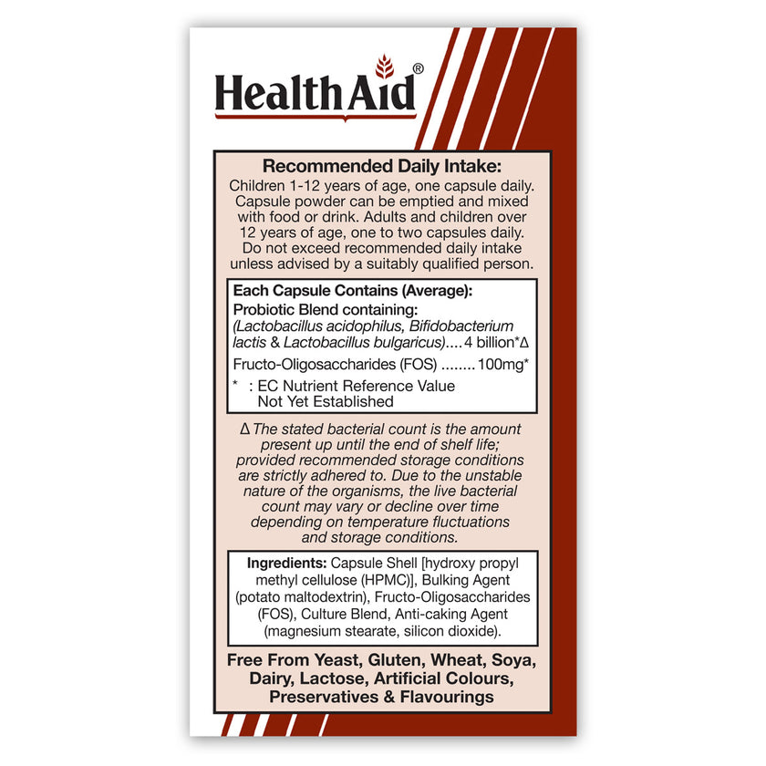HealthAid Acidophilus Plus 4 Billion