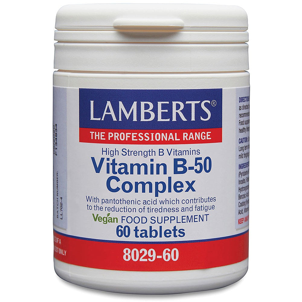 Lamberts Vitamin B-50 Complex Tablets