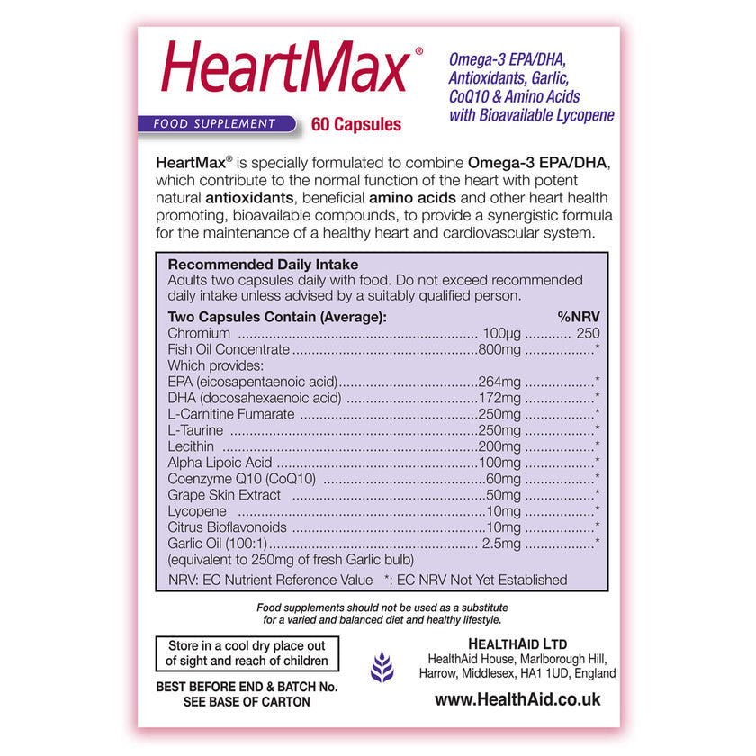 HealthAid HeartMax® Capsules