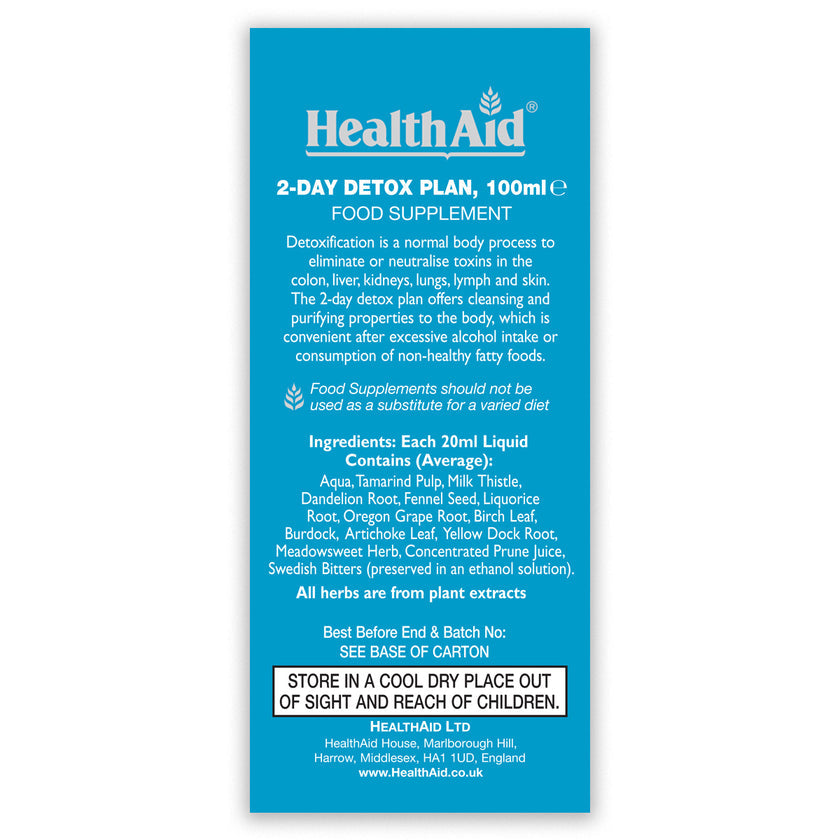 HealthAid 2-Day Detox Plan Liquid
