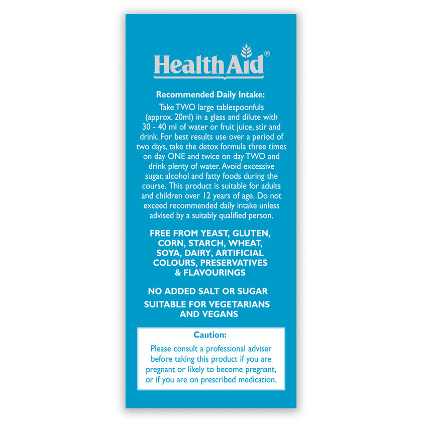 HealthAid 2-Day Detox Plan Liquid