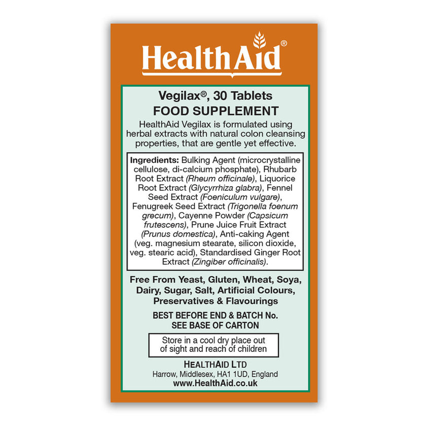 HealthAid Vegilax Tablets