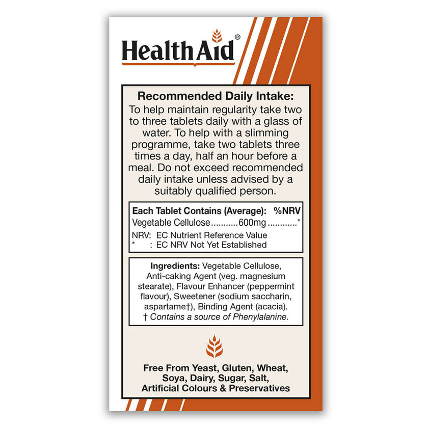 HealthAid Fibre Aid 600mg Tablets