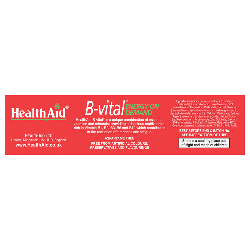 HealthAid B-vital Effervescent Tablets