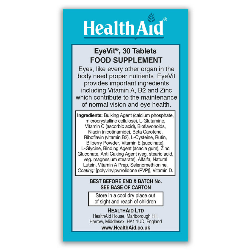 HealthAid EyeVit® - Prolonged Release Tablets