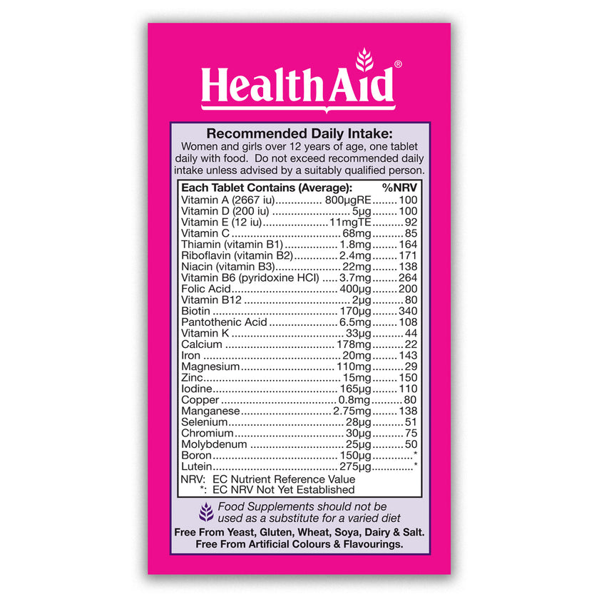 HealthAid MultiMax for Women Tablets