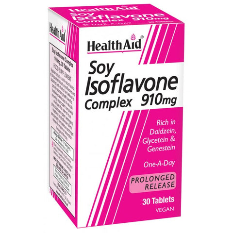 HealthAid Soya Isoflavone Complex 910mg Tablets
