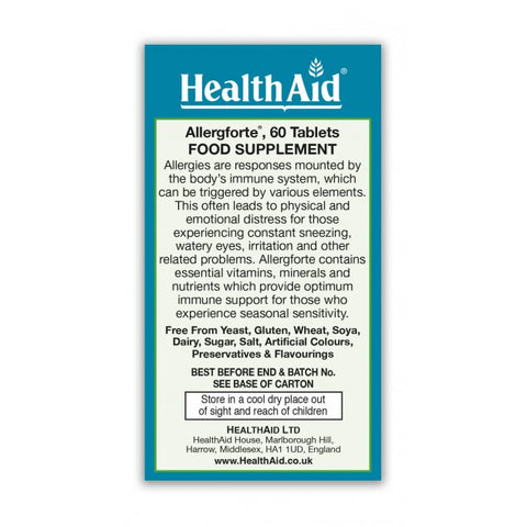 HealthAid Allergforte® Tablets