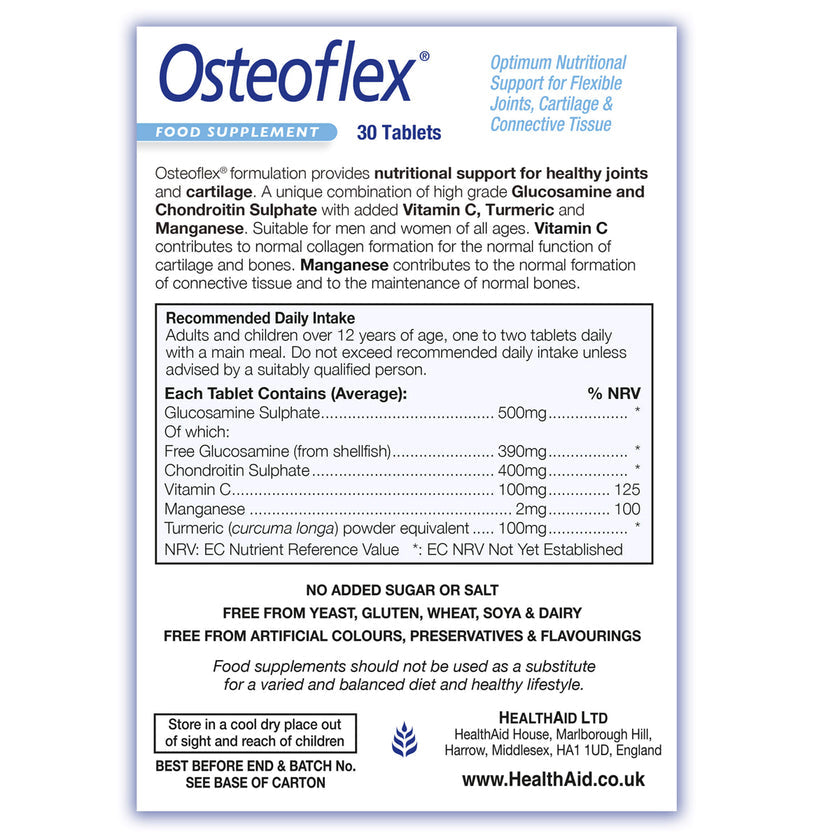 HealthAid Osteoflex® Tablets