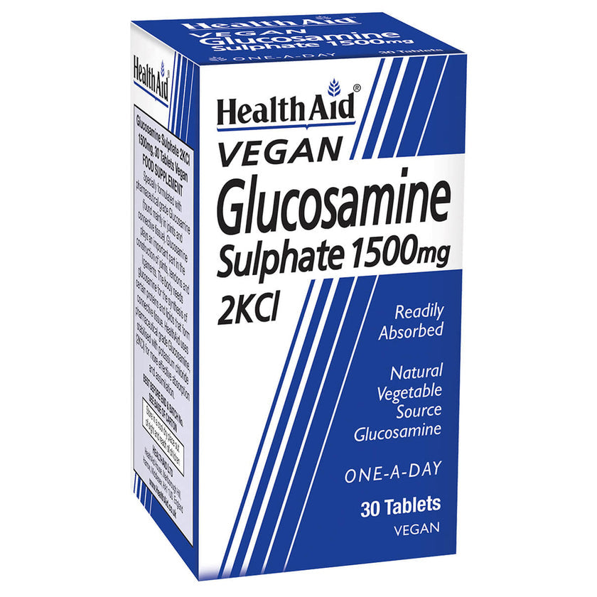 HealthAid Glucosamine Sulphate 1500mg 2KCl Tablets