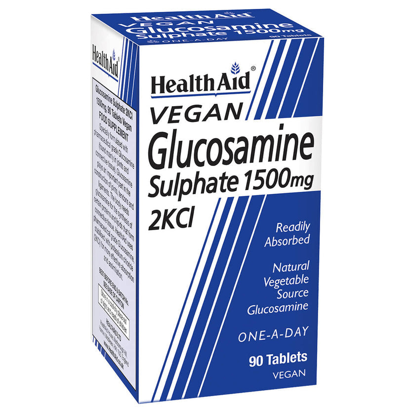 HealthAid Glucosamine Sulphate 1500mg 2KCl Tablets