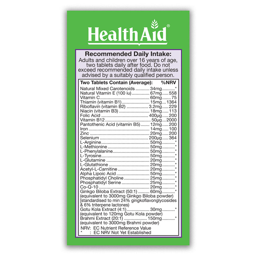 HealthAid BrainVit® Tablets