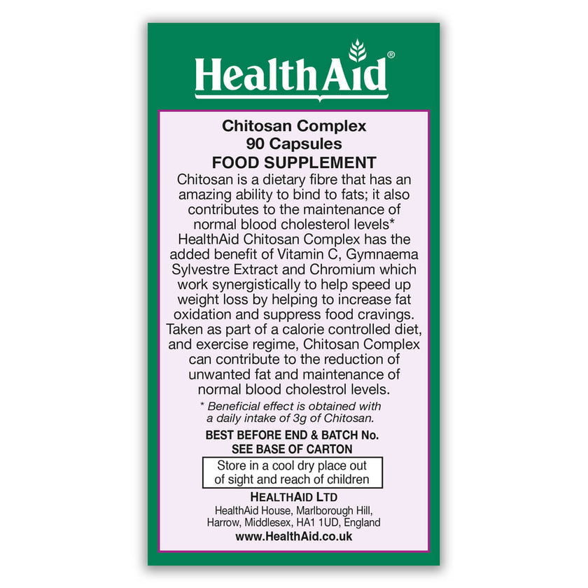 HealthAid Chitosan Complex Capsules
