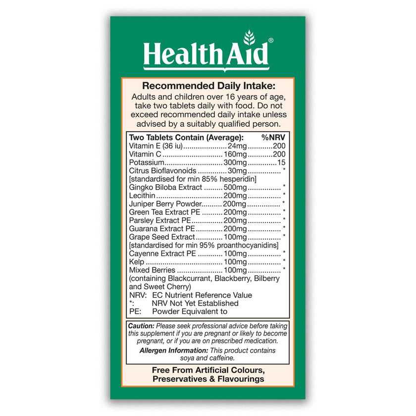 HealthAid Hip & Thigh Formula Tablets