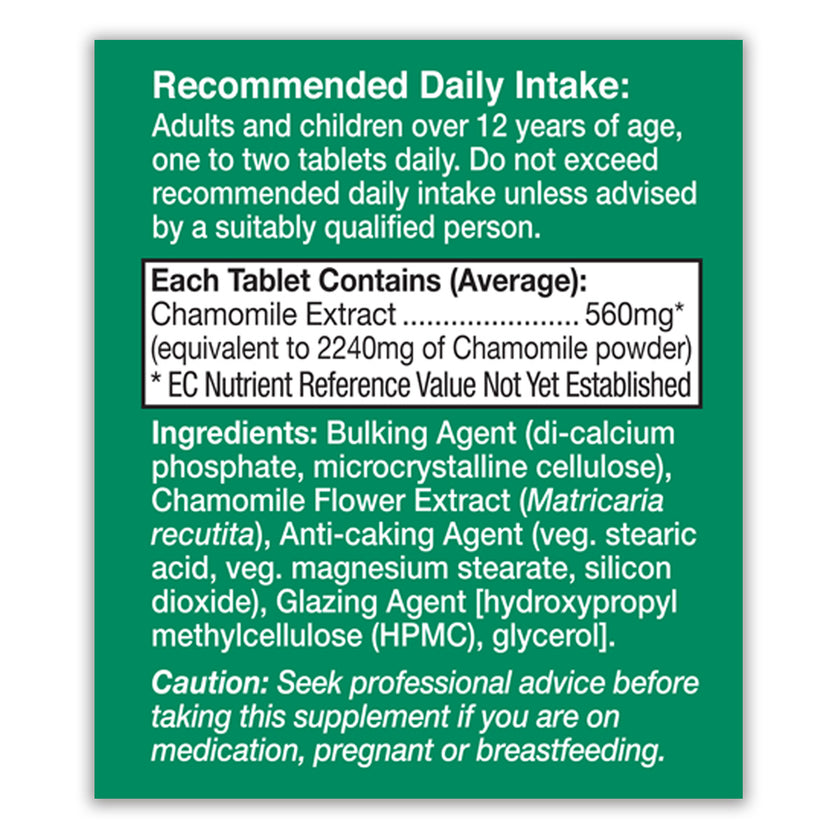 HealthAid Chamomile 2240mg Tablets
