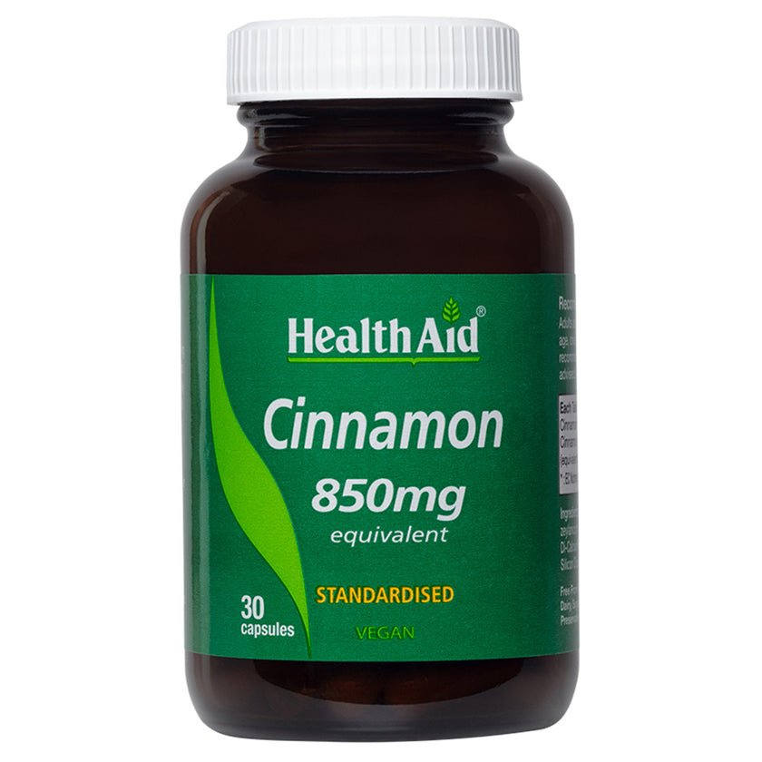 HealthAid Cinnamon 850mg Capsules