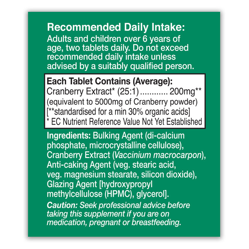 HealthAid Cranberry 5000mg Tablets