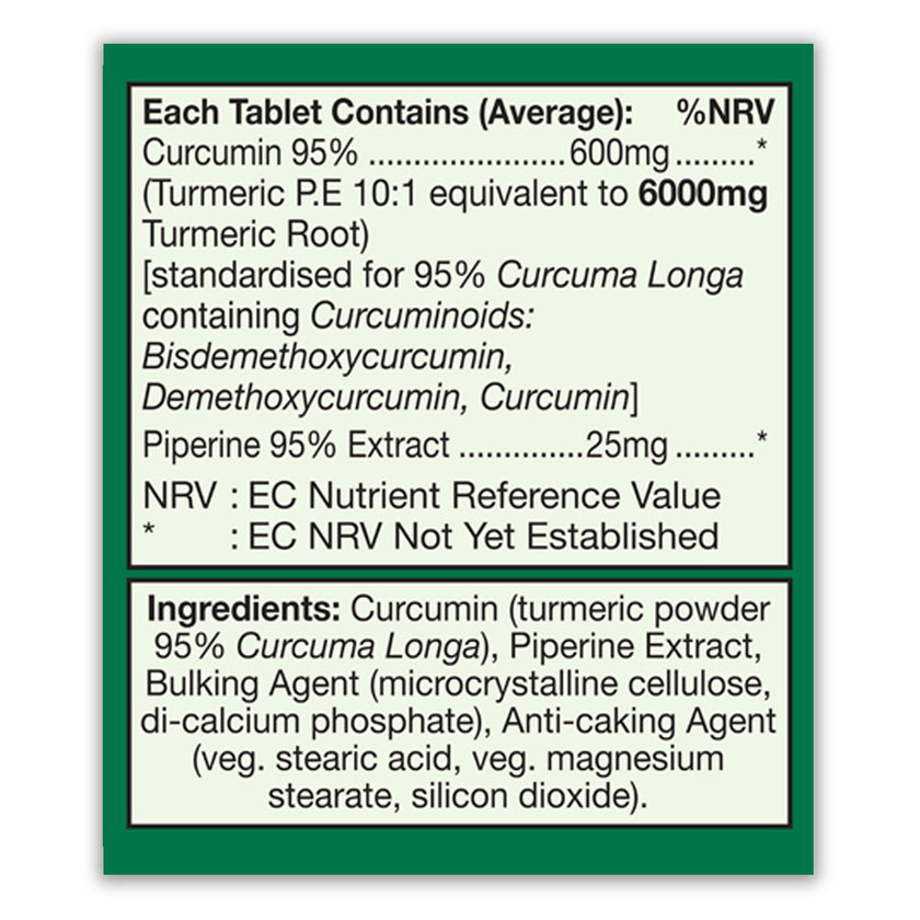 HealthAid Curcumin 3 600mg 30's Tablets