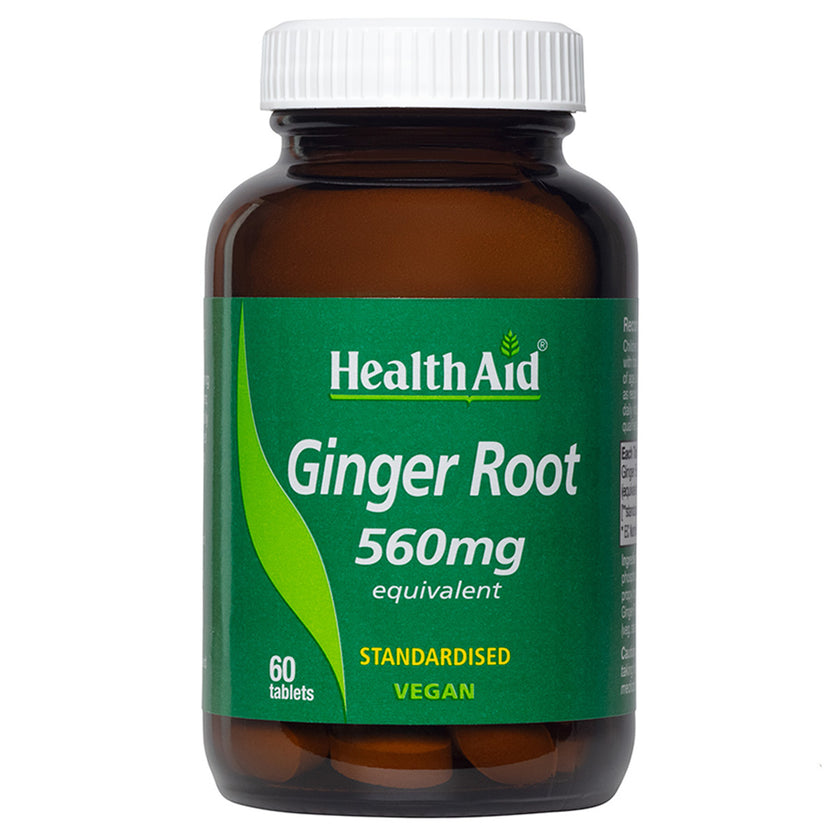 HealthAid Ginger Extract 560mg Tablets