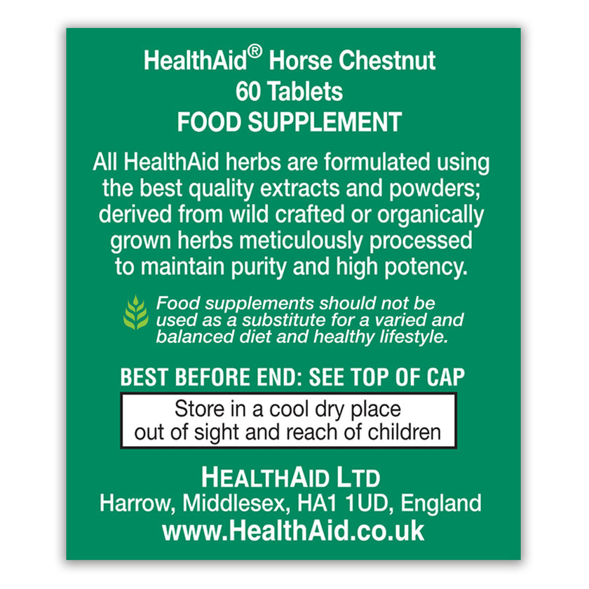 HealthAid Horse Chestnut 1000mg Tablets