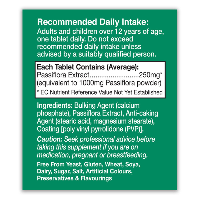 HealthAid Passiflora 1000mg Tablets