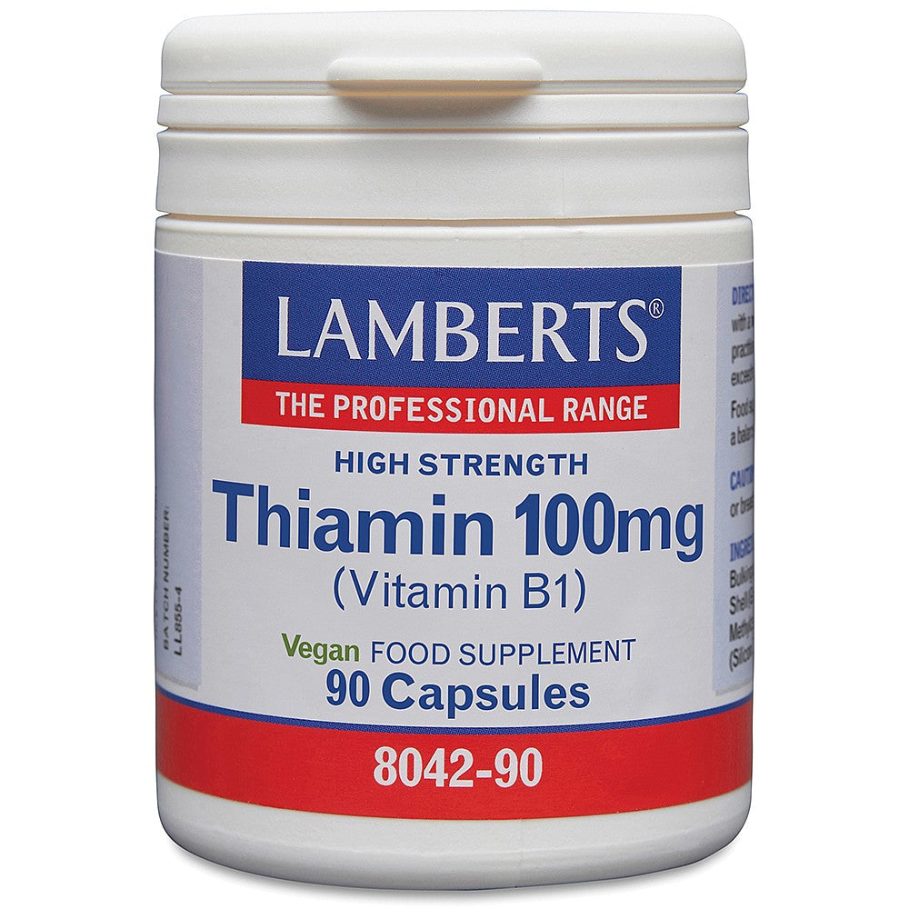 Lamberts Thiamin 100mg 90 Capsules