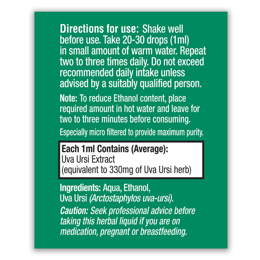 HealthAid Uva Ursi (Arctostaphylos uva-ursi) Liquid