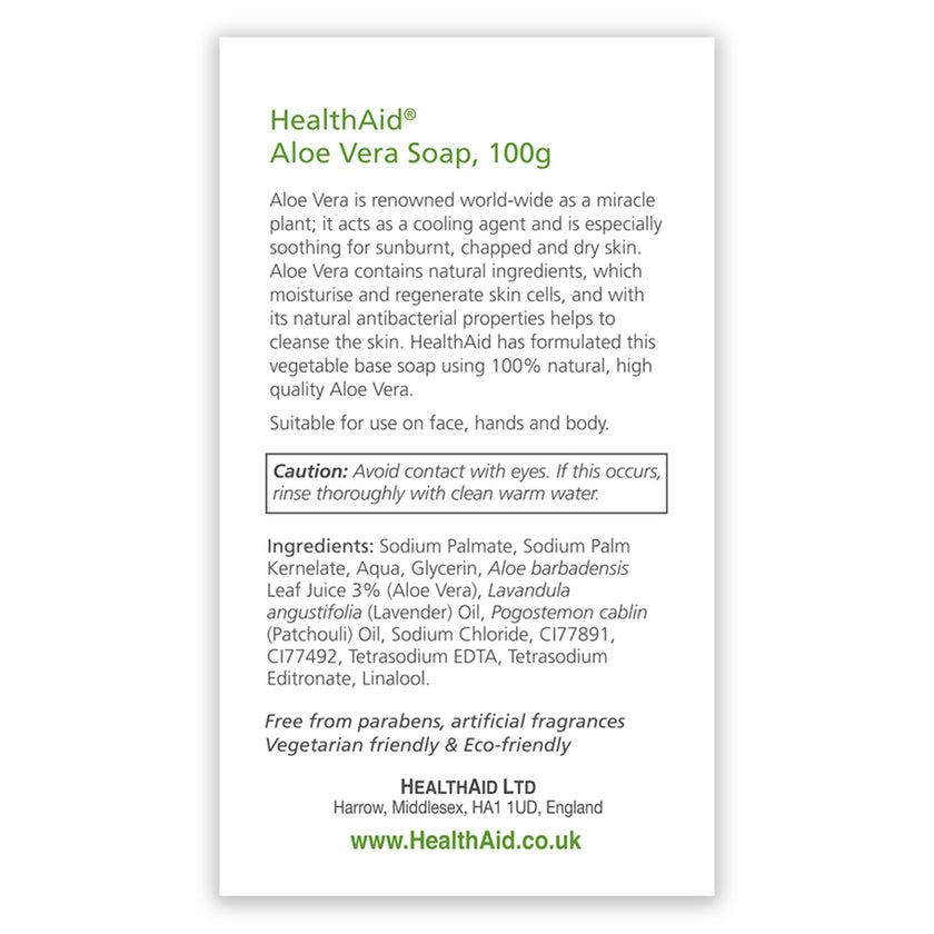 HealthAid Aloe Vera Soap 100g