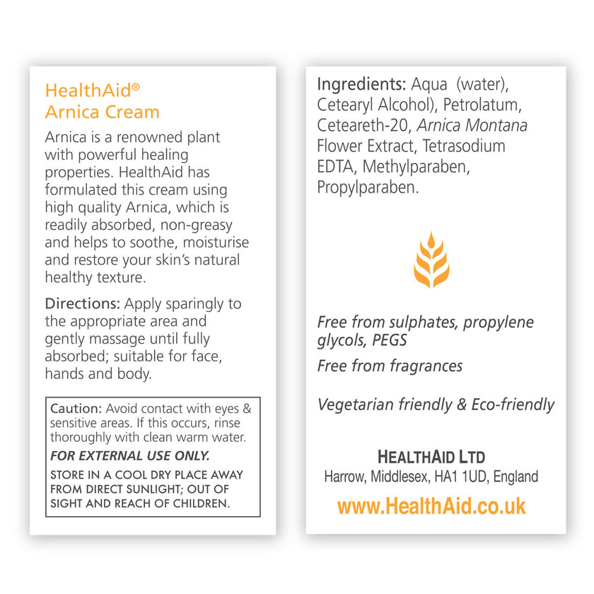 HealthAid Arnica High Potency Cream