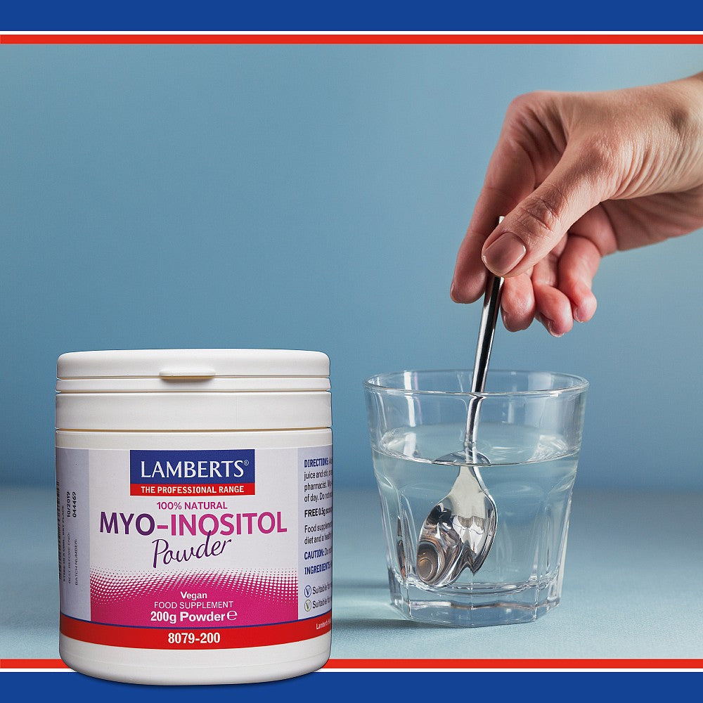 Lamberts Myo-Inositol Powder 200 grams powder