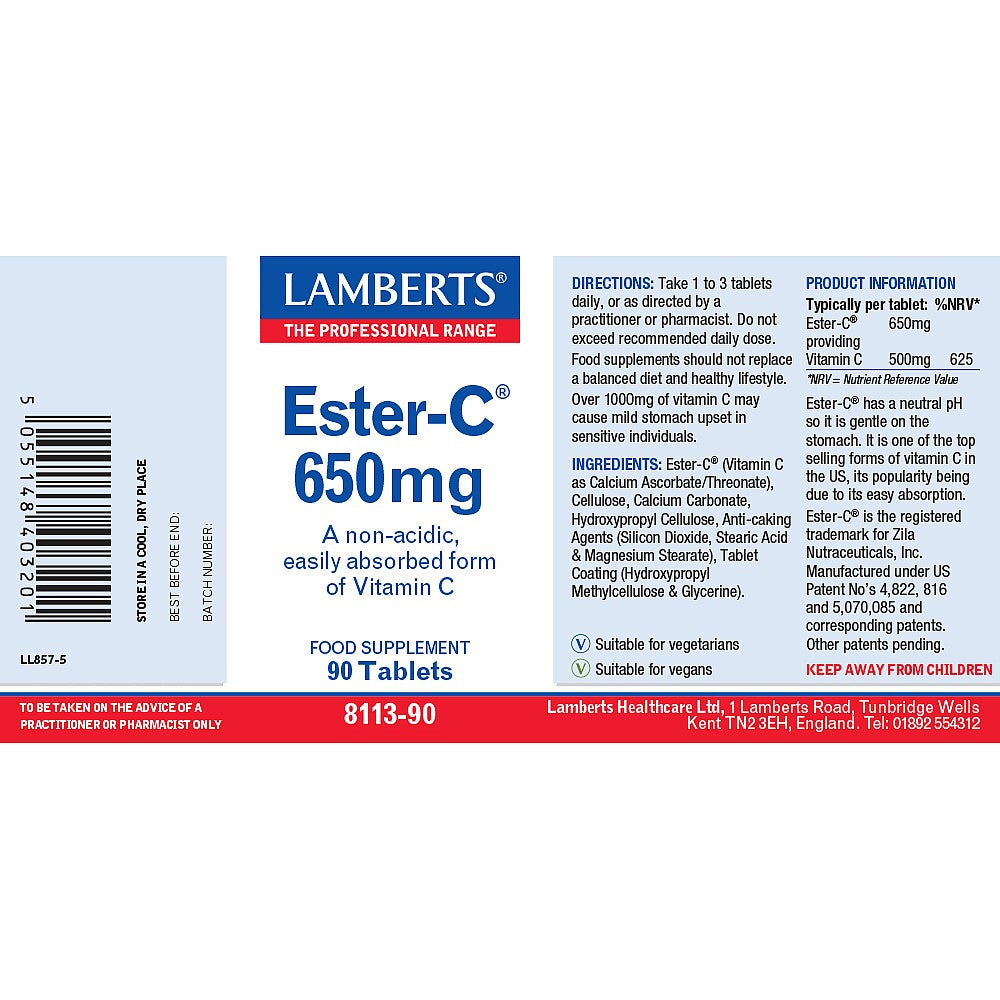 Lamberts Ester-C®650mg
