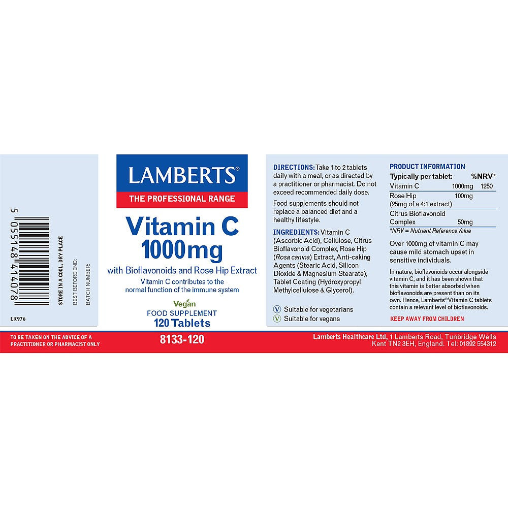 Lamberts Vitamin C 1000mg