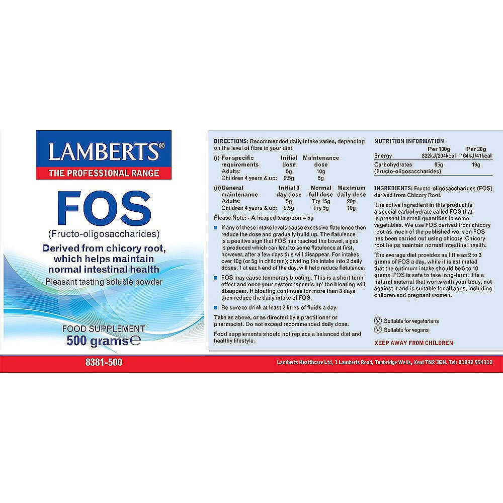 Lamberts FOS (Fructo-oligosaccharides)