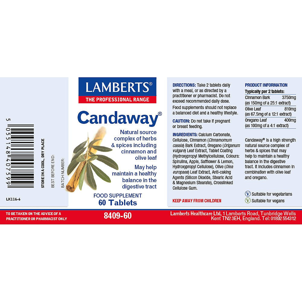Lamberts Candaway® 60 Tablets
