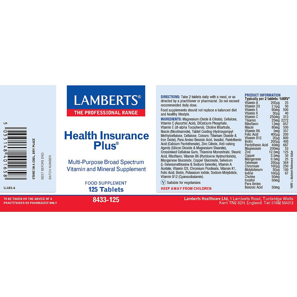 Lamberts Health Insurance Plus®
