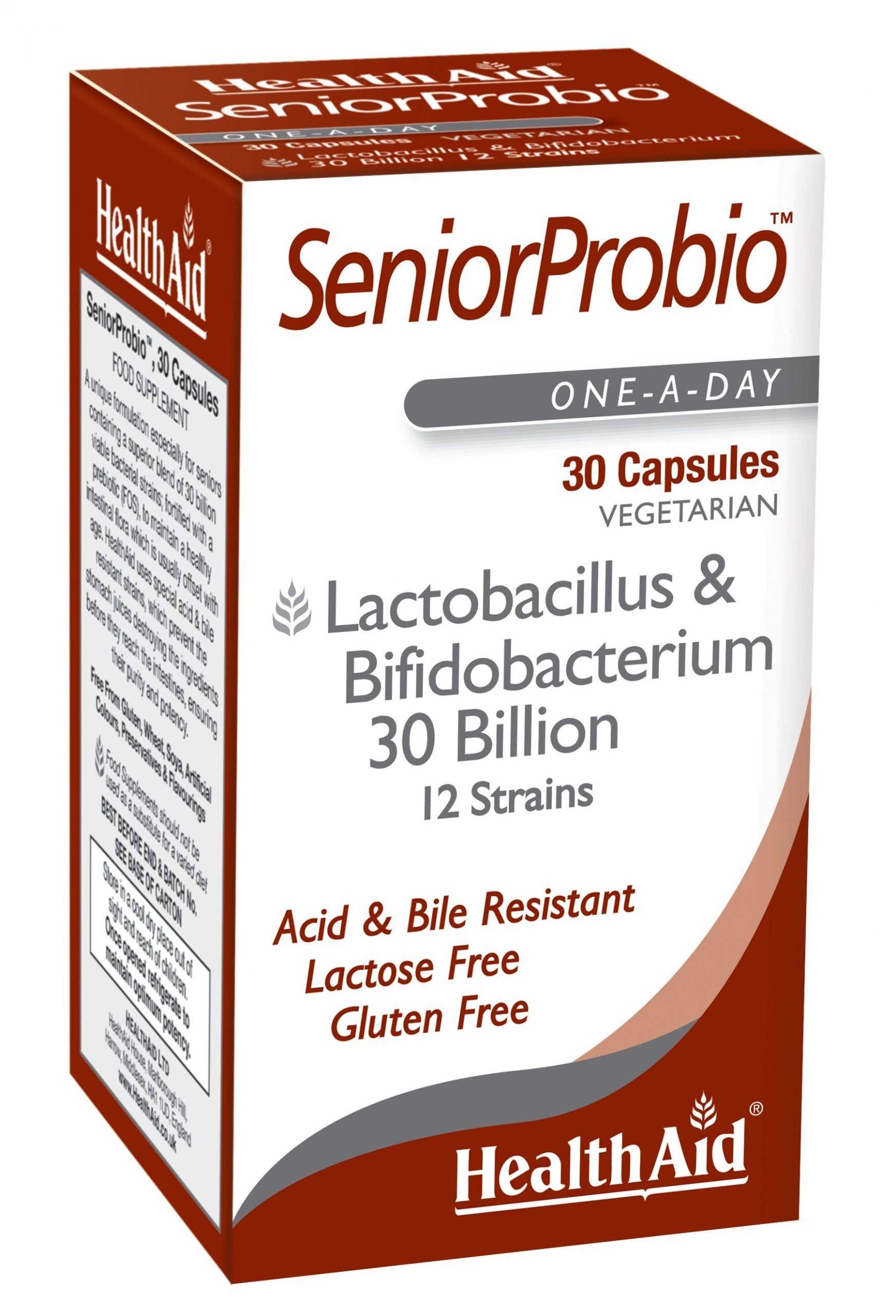 HealthAid SeniorProbio 30's Capsules image 0