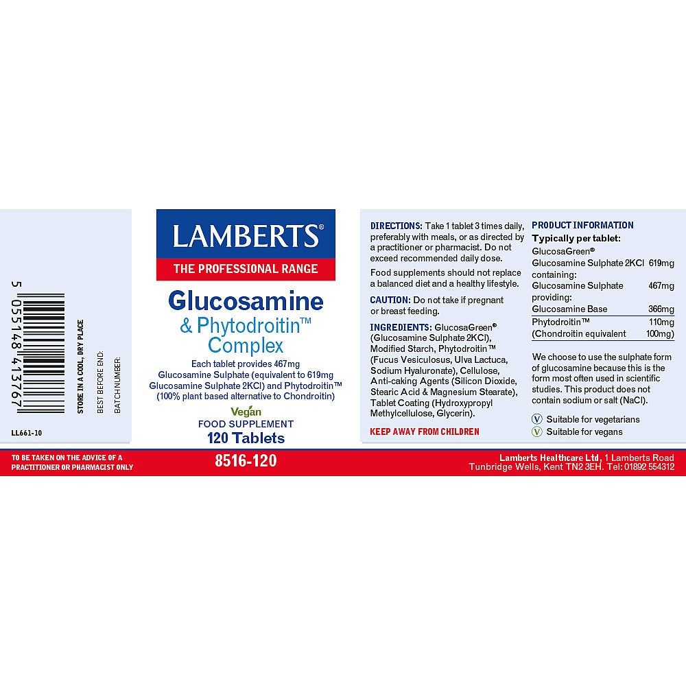 Lamberts Glucosamine & Phytodroitin™ Complex