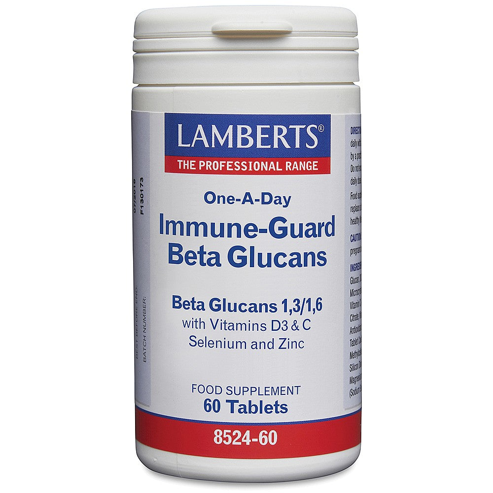 Lamberts Immune-Guard Beta Glucans – 250mg 1,3/1,6 beta glucans